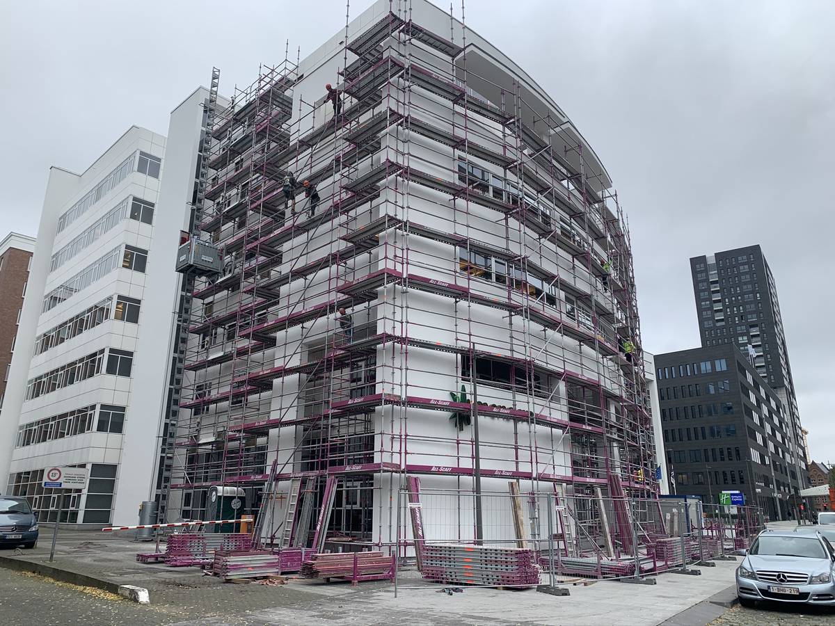 Afbeelding van het Renovatie project in Italiëlei in 2020 